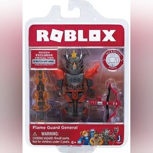 PRICE DROP! Roblox Flame Guard General Action Figure
